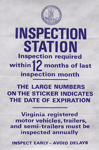 VA State Inspection in Sterling, VA
